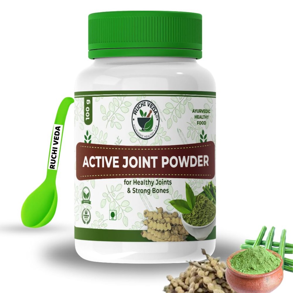 Active Joint Powder - Essential Ayurvedic Solution for Healthy Joints & Strong Bones (100gm)