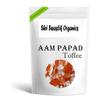Shri Swastik Organics Aam Papad Toffee | Mango Papad Candy | Alphanso Aam Toffee | Mango Pulp Candy | Pack of 500 Gram view 2