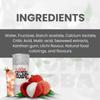 ZAWAA Foods Litchi Popping Boba Pearls 1kg  Bursting Boba for Bubble Tea - Lychee Flavor | Includes 10 Paper Straws view 3