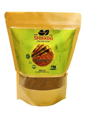 SHIKKRA RETAIL RAW CANE SUGAR (Brown Sugar)| A FARMER'S Own Product| REFINED & PURE in Powdered Form | 100% Natural (PACK of 5 KG)
