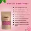 BTM CART Hair Removal Hard Wax Beans Painless And Stripless For Women Face, Eyebrow, Back Hair, Chest Hair, Bikini Hair Wax Bean,Legs, Arms, Beards (200 gm Mix Fruit-200gm Chocolate) view 4