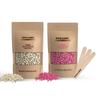 BTM CART Hair Removal Hard Wax Beans Painless And Stripless For Women Face, Eyebrow, Back Hair, Chest Hair, Bikini Hair Wax Bean,Legs, Arms, Beards (500 gm Strawberry-500gm Chocolate) view 1