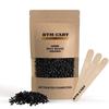 BTM CART Hair Removal Hard Wax Beans Painless And Stripless For Women Face, Eyebrow, Back Hair, Chest Hair, Bikini Hair Wax Bean,Legs, Arms, Beards (500 gm AloeVera-500gm Charcoal) view 3