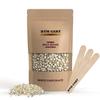 BTM CART Hair Removal Hard Wax Beans Painless And Stripless For Women Face, Eyebrow, Back Hair, Chest Hair, Bikini Hair Wax Bean,Legs, Arms, Beards (200 gm AloeVera-200gm Chocolate) view 3