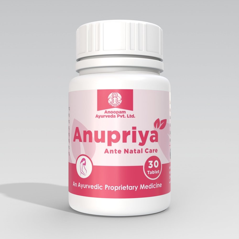 Anoopam Ayurveda Anupriya tablet | Pregnancy Nutrition Supplement | Promotes Healthy Pregnancy
