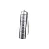 BNF Daily Pill Box Sealed 7 Compartments Stackable for Camping Sports Gray|Health & Beauty | Health Care | Pill Boxes, Pill Cases view 1