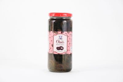LE-CHEF Black Slice Olives , 450GM Ready-to-Use Sliced Green Olives for Pizza, Pasta, Salads, Wraps & Mediterranean Cooking | Fresh, Tangy Flavour