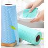 Kitchen Towels Rolls Tissue Paper Rolls Towel For Wipes & Cleaning Home Napkins Reusable Paper Towel Tissue Rolls Origami Paper Washable & Reusable Multi purpose - Pack of 3 view 2