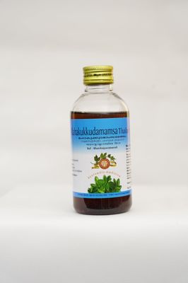 AVP Mahakukkutamamsa Thailam 200 ML | Effective in Rheumatic Ailments | Provides Strength to Muscles and Joints | Nourishing Oil for the Body