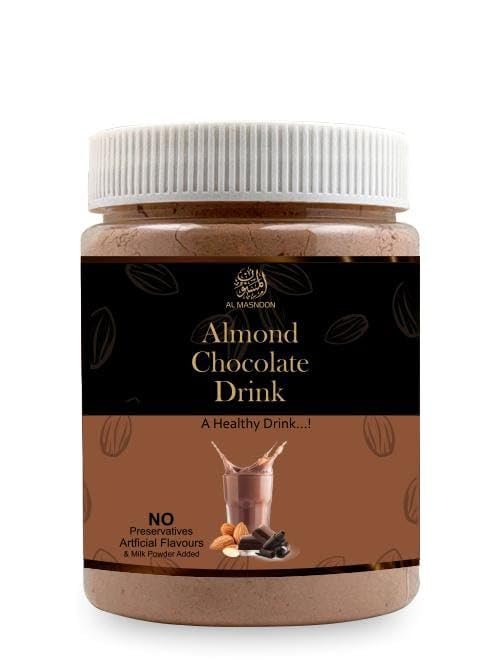 AL MASNOON Almond Chocolate Drink/A Healthy Drink with Almond & Chocolate/ 100% Natural/No Added Flavour & Colour 250g (Pack of 1)