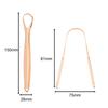 BNF 2Pcs Tongue Scraper Care Tools for Fresh Breath Oral Cleaning Care |Health & Beauty | Oral Care | Tongue Cleaners view 3