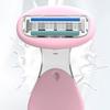 BNF Women Razor Non Slip Handle Shaving Razor Beauty Razor Portable Women Shaver Pink |Health & Beauty | Shaving & Hair Removal | Razors & Razor Blades | Women's Razor Blades view 2