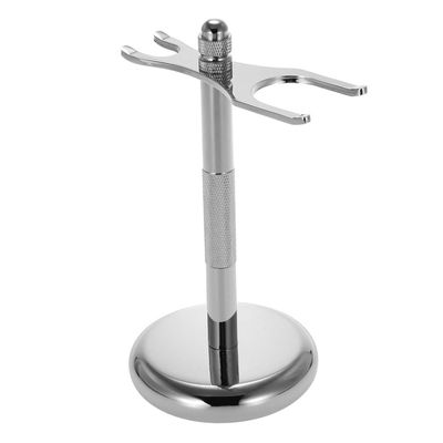 BNF Razor Holder Gift Polished Metal 2 in 1 Grooming Set for Hotel Bathroom Home Silver |Health & Beauty | Shaving & Hair Removal | Shaving & Grooming Kits & Sets