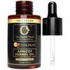 USDA Organic Apricot Kernel Oil - Cold-Pressed, Natural Oil for Skin and Hair Care - Ideal Massage Oil & Scalp Moisturizer - Pure Apricot Seed Oil for Face, 1 fl. Oz view 1