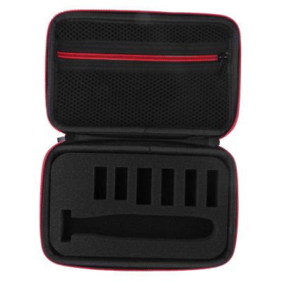 BNF Shaver Storage Box with Soft Lining for Philips Norelco QP2520/72 Red Zipper |Health & Beauty | Shaving & Hair Removal | Electric Shavers | Men's Shavers