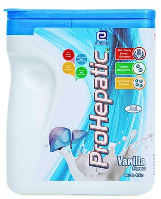 evexia ProHepatic with Vitamin B9 & B12, Milk Thistle Extract & Fat Soluble Vitamins Protein Blends