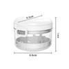 BNF Denture Cleaning Case with Strainer Basket Portable with Brush Retainer Case |Health & Beauty | Oral Care | Denture Care view 2