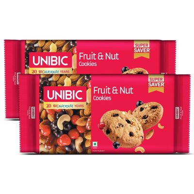 Unibic Fruit & Nut Cookies 900G, Nuts