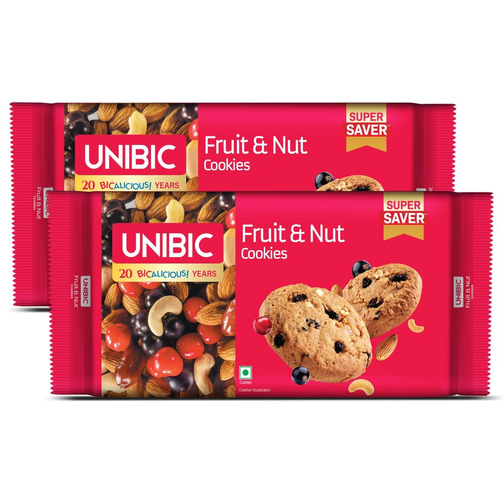 Unibic Fruit & Nut Cookies 900G, Nuts