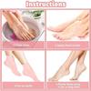 Anup Torda Silicone Moisturizing Socks,Silicone Socks for Women, Women's Spa Pedicure Socks for Repairing Dry Feet,Anti Slip Aloe Socks,Cracked Heels and Vitamin E Softening Rough Skin(1 PAIR) view 2