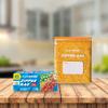 Asahi Kasei Small Zipper Bags | 10 Bags | Pack of 2 | 100% Leak-Proof | Double Zipper Lock | Reusable & Washable | Keeps Food Fresh | Made in Japan view 3