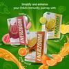 ENERZOOM Water-based Instant Drink Mix | Refreshing & Delicious Natural Lemon Flavor | Quick & Easy Preparation | Pack of 10 sachets (20g Each) view 4