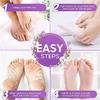 ADBHUTANAND Foot Peeling Mask For Dead Skin Removal Natural Exfoliator For Dry Dead Skin,Callus,Peeling Foot Mask Repairs Heels&Removes Cracked Feet&Rough Heels Enjoy Baby Soft Smooth Feet,1 Count view 2