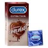 Durex Extra Thin Intense Chocolate Flavoured Condoms For Men - 12s view 1