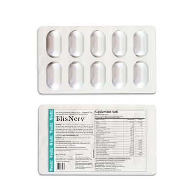 ALLDAY PHARMA BlisNerve Folic Acid with Vitamin C | Superfood with Micronutrients Vitamin C, A,B9, B12 | for Men & Women (10 Tablets)