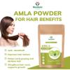 Moolveda Pure & Organic 100% Natural Amla Indian Gooseberry Fruit Powder for Hair Growth, Skin, Drinking and Eating - 100g view 3