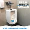 Urinal Screen Mat For Toilets, Kitchen & Bathroom Sinks.Ocean Mist Flavour In Blue Color (Pack Of 14) view 4