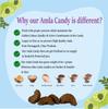 Dr. Asma Herbals MEDI AMLA CHATPATA, Ayurvedic Sun Dried (Suraj tapi) Amla Pieces Infused with Hing, Jeera, Kali Mirch For Indigestion and Gut Health (400g x Pack of 2) view 3