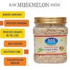 555 Muskmelon Seeds/Kharbooz Magaz/Kharbooja Beej 300 GMS I Natural Muskmelon Seed for Eating High in Protein I Jar Packing view 3