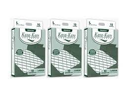 Kasa Kare Underpads, Large - 60x90 cm, 30 Sheets - Disposable Bed and Furniture Protectors, Leak-Proof, Ultra Absorbent - Pack of 3