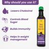 VARAH Neem, Karela, Jamun Juice with Herbal Extracts | Supports Blood Sugar Regulation, Healthy Digestion and Balanced Lifestyle | Enriched with Traditional Ingredients for Daily Wellness view 3