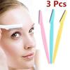Truvic Reusable Face & Eyebrow Razor For Women, For Painless Hair Removal, Razor for Face, Eyebrows, Upperlips, Chin, Side Locks, Forehead, Pack of 3 Face Razor for women view 4