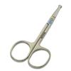 [Ear Lobe & Accessories] Nose/Ear Hair Trimming Scissor for Men & Women | Stainless Steel, 9 cm, Silver (1 Pc) view 1