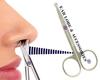 [Ear Lobe & Accessories] Nose/Ear Hair Trimming Scissor for Men & Women | Stainless Steel, 9 cm, Silver (1 Pc) view 3