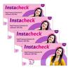 Instacheck HCG Pregnancy Detection Kit Sensitive & Accurate Measurement Results within 5 mins, Easy to Use for Home Tests (Pack of 4) kits view 1