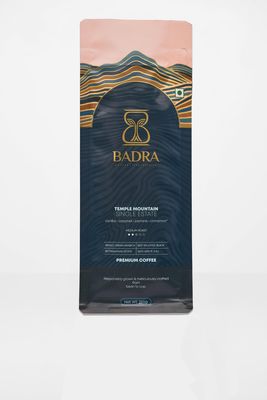 BADRA COFFEE Temple Mountain Medium Roast Filter Freshly Ground Coffee, 250 g