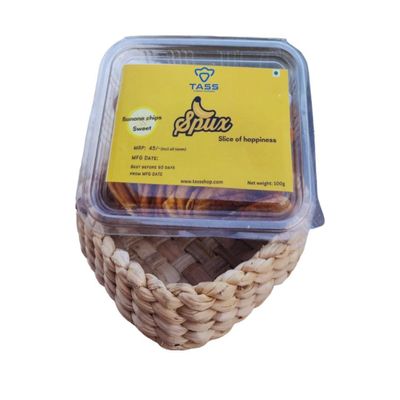 TASS Banana Chips | Combo Of 3 | 100gm * 3 | Sweet Tomato Tangy Butter And Cheese