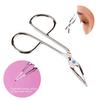[Ear Lobe & Accessories] Combo Pack (Nose/Ear Hair Trimming Scissor (1 Pc) | 6110 eyebrow Plucker (1 Pc) view 4