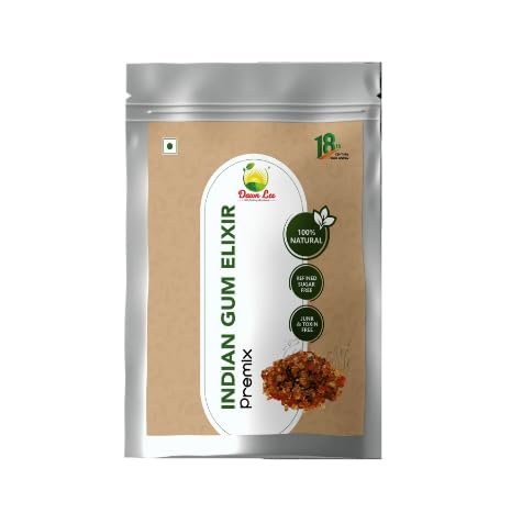 Dawn Lee Indian Gum Elixir Premix 500 Gm | Use of Edible Gum, Ceylon Cinnamon, 8+ Herbs | No Chemicals | No Food Colors | No Preservatives
