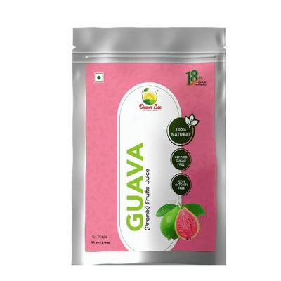 Dawn Lee (18th Century Goodness) Pink Guava Premix Fruit Juice 500 Gm | Guava Powder, Desi Khand, Rock Salt | Instant Energy | Rich in Multivitamins
