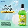Krama Plant-Based Dish Washing Liquid with Natural Enzymes 500ml (Pack of 1) - Biodegradable, Skin-Safe & Chemical-Free Baby Bottle Cleaning Liquid - Dishwash Gel for Greasy Indian Utensils/Bartans view 3