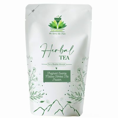 SAI HERBS Fragrant Swamp Mallow Herb Raw Tea Powder - Good for Energy - Good for Immunity - For a Healthy Lifestyle - Luxury Herbal Tea Powder - Pure & Natural (100 Grams)