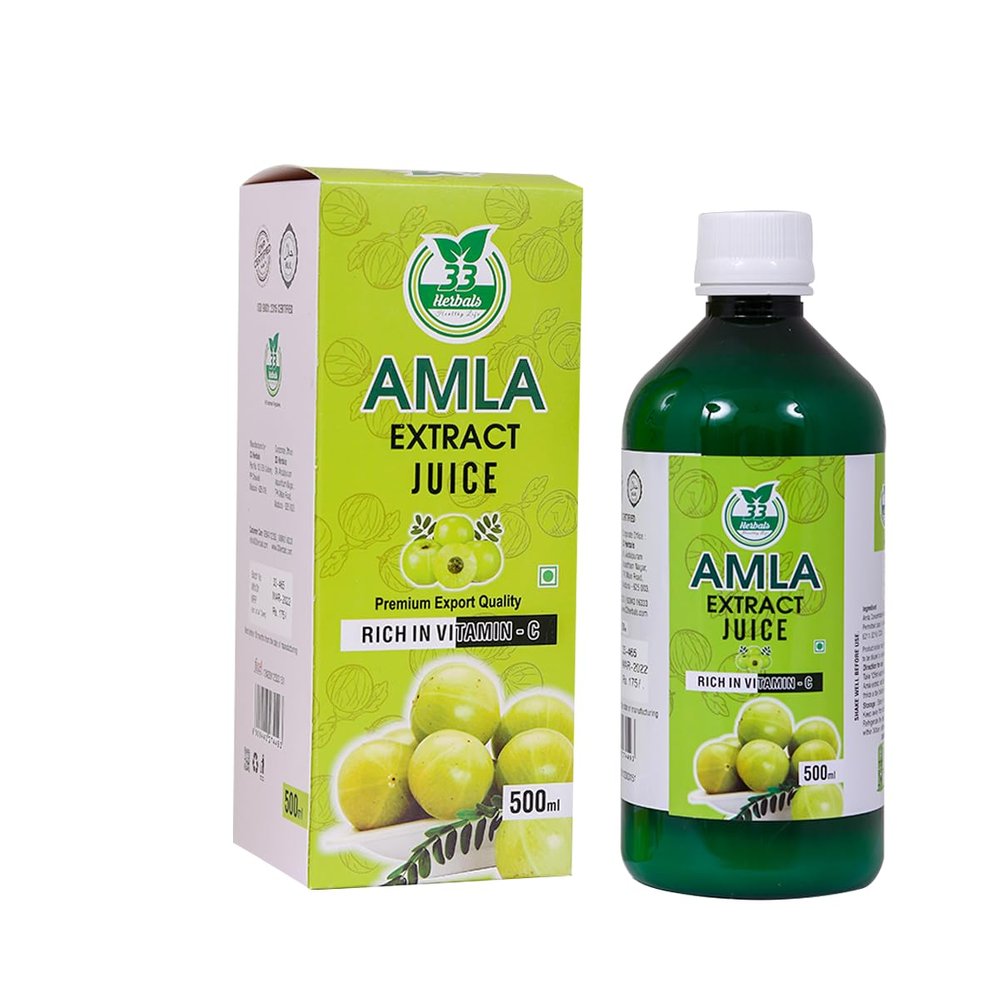 33 HERBALS Pure Wild Amla Juice500 ml