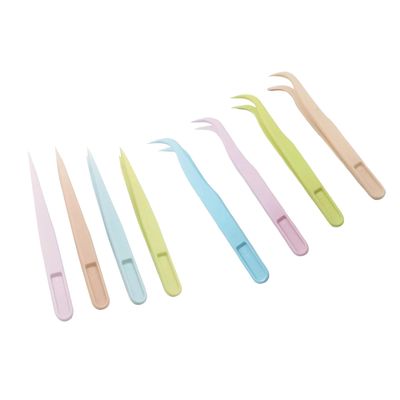 BNF 4 Pieces Craft Tweezers Curved Head Suitable Durable Lash Extension Tweezers Others |Health & Beauty | Makeup | Makeup Tools & Accessories | Eyelash Tools