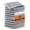 Raxon Innovation Multipurpose Wire Dishwashing Rags for Wet and Dry Stainless Steel, Scrubber Non-Scratch Wire Dishcloth for Washing Dishes Sinks Counters (20cm x 20cm x 0.5cm) (Pack of 10) view 1