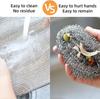 Raxon Innovation Multipurpose Wire Dishwashing Rags for Wet and Dry Stainless Steel, Scrubber Non-Scratch Wire Dishcloth for Washing Dishes Sinks Counters (20cm x 20cm x 0.5cm) (Pack of 10) view 3